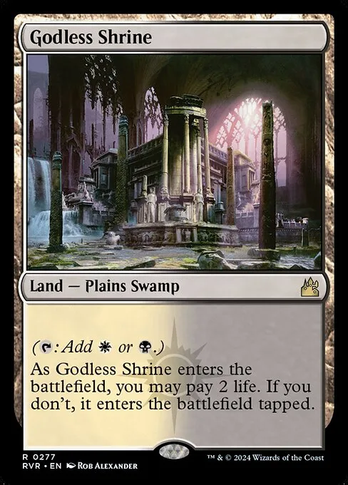 Godless Shrine · Ravnica Remastered 277/531