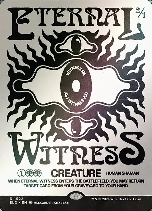 Eternal Witness · Secret Lair Drop 1522★/2547