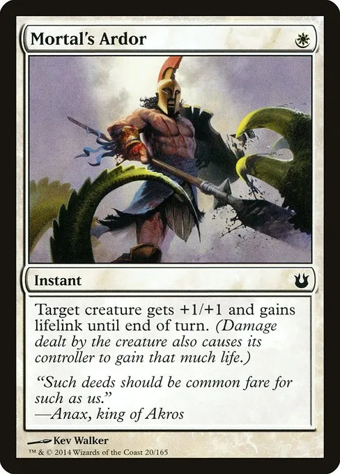 Mortal's Ardor · Born of the Gods 20/165