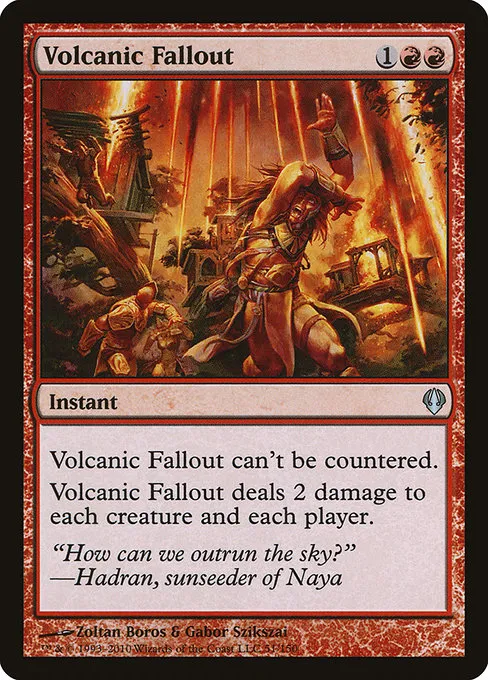 Volcanic Fallout · Archenemy 51/150