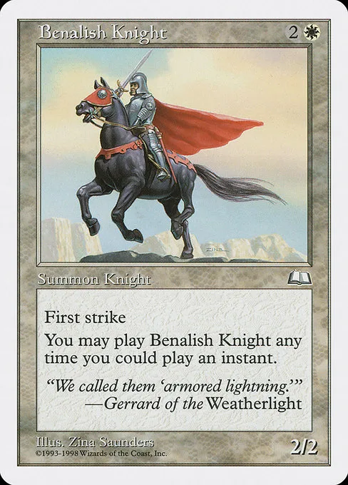 Benalish Knight · Anthologies 3/85