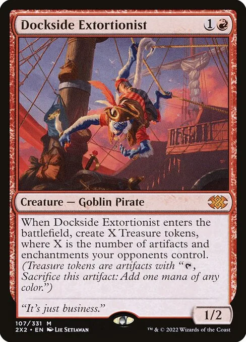 Dockside Extortionist · Double Masters 2022 107/579