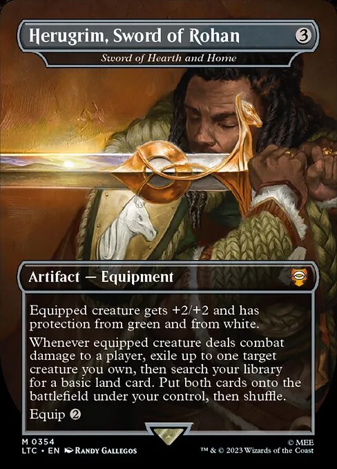 Sword of Hearth and Home · Tales of Middle-earth Commander 354/591