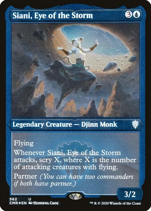 Siani, Eye of the Storm · Commander Legends 562/718