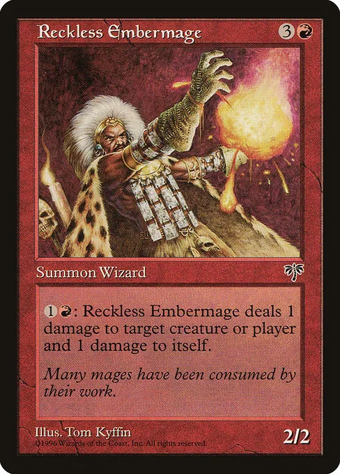 Reckless Embermage · Mirage 189/353