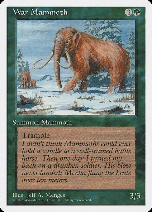 War Mammoth · Introductory Two-Player Set 45/67