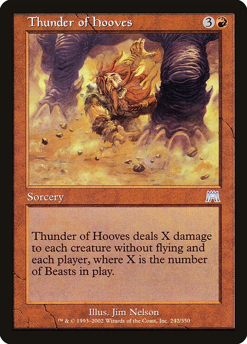 Thunder of Hooves · Onslaught 242/351