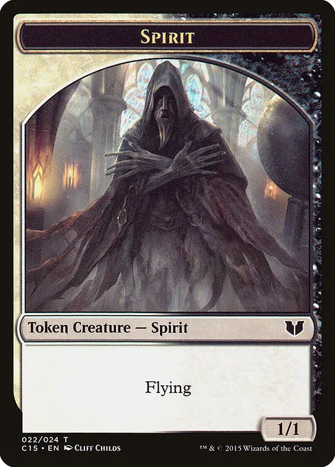 Spirit · Commander 2015 Tokens 22/25