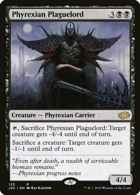 Phyrexian Plaguelord · Jumpstart 2022 123/835