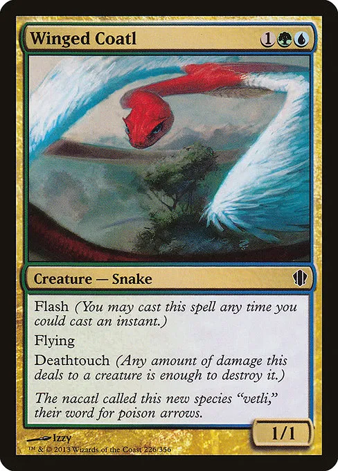Winged Coatl · Commander 2013 226/356