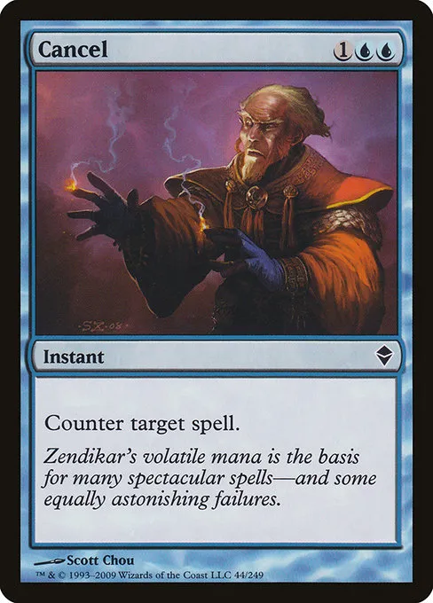 Cancel · Zendikar 44/269