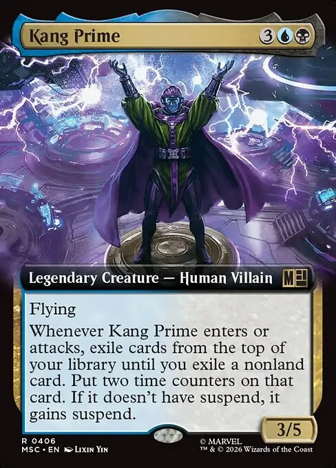 Kang Prime · Marvel Super Heroes Commander 406/9