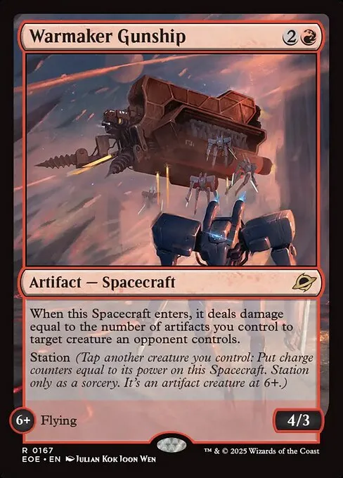 Warmaker Gunship · Edge of Eternities 167/400