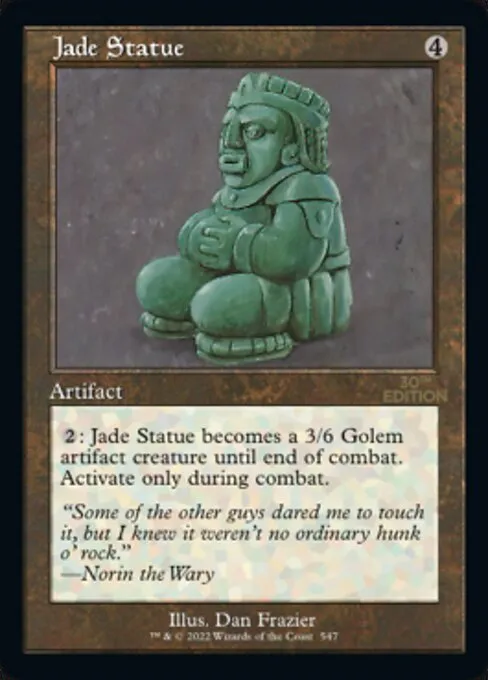 Jade Statue · 30th Anniversary Edition 547/594