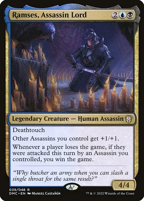 Ramses, Assassin Lord · Dominaria United Commander 39/240