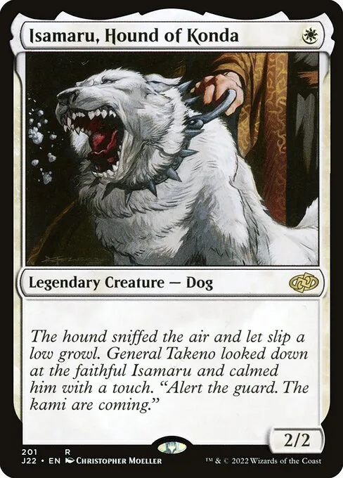 Isamaru, Hound of Konda · Jumpstart 2022 201/835