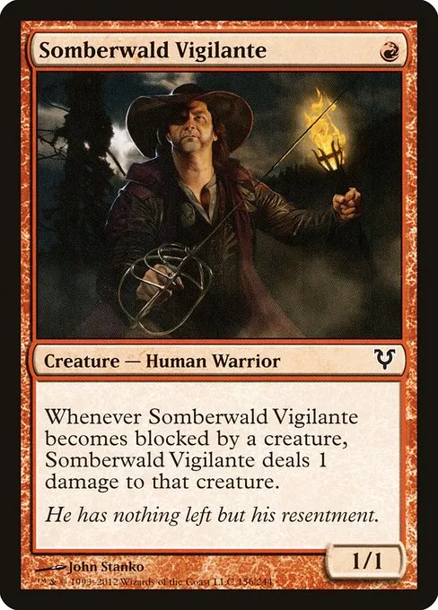 Somberwald Vigilante · Avacyn Restored 156/244