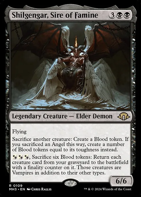 Shilgengar, Sire of Famine · Modern Horizons 3 109/528