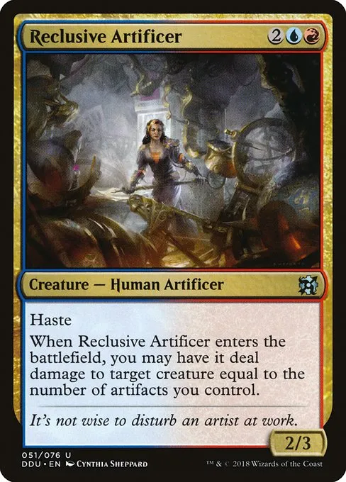 Reclusive Artificer · Duel Decks: Elves vs. Inventors 51/76