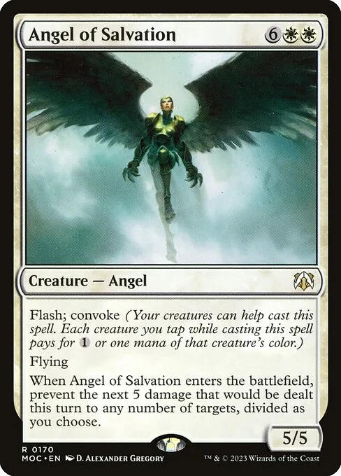 Angel of Salvation · March of the Machine Commander 170/450