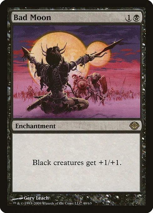 Bad Moon · Duel Decks: Garruk vs. Liliana 48/63