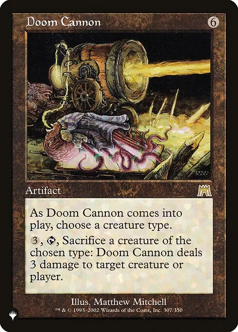 Doom Cannon · The List ONS-307/5050