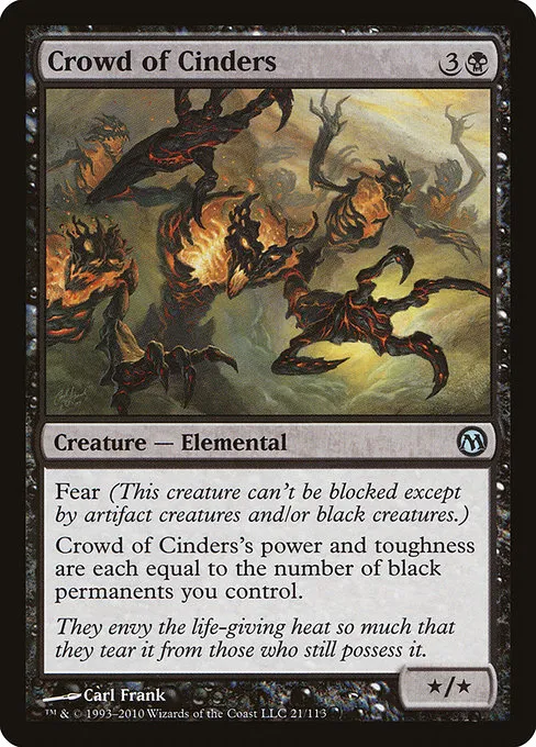 Crowd of Cinders · Duels of the Planeswalkers 21/113