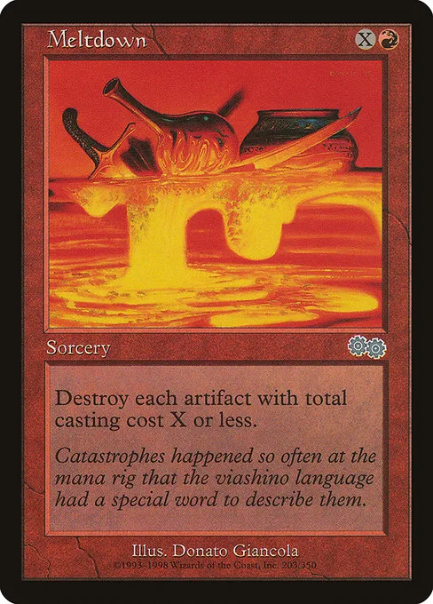 Meltdown · Urza's Saga 203/357