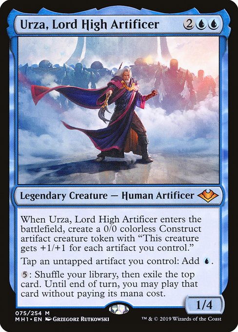 Urza, Lord High Artificer · Modern Horizons 75/255