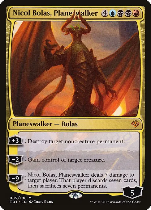 Nicol Bolas, Planeswalker · Archenemy: Nicol Bolas 85/106