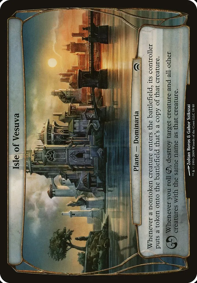 Isle of Vesuva · Planechase Planes 18/40