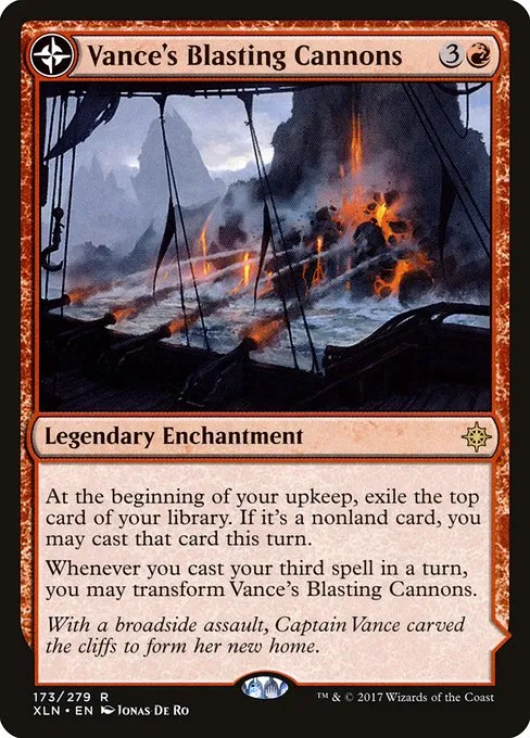 Vance's Blasting Cannons // Spitfire Bastion · Ixalan 173/289