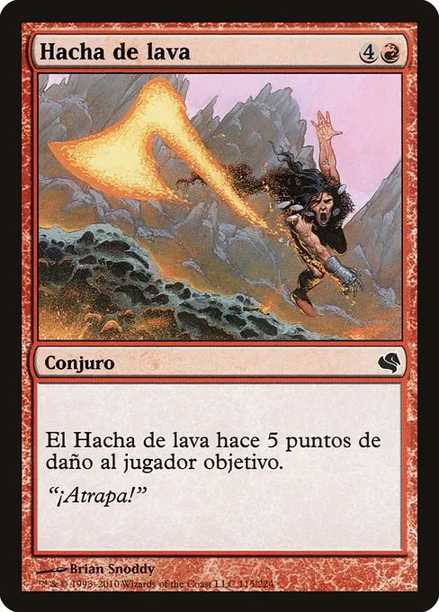 Lava Axe · Salvat 2011 115/224