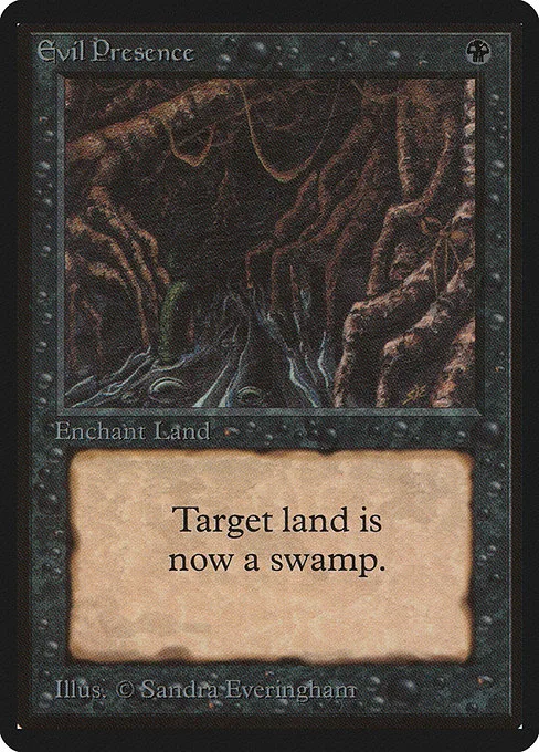 Evil Presence · Limited Edition Beta 108/302