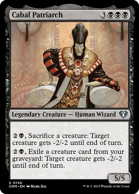 Cabal Patriarch · Commander Masters 140/1067