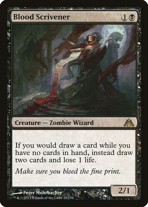 Blood Scrivener · Dragon's Maze 22/156