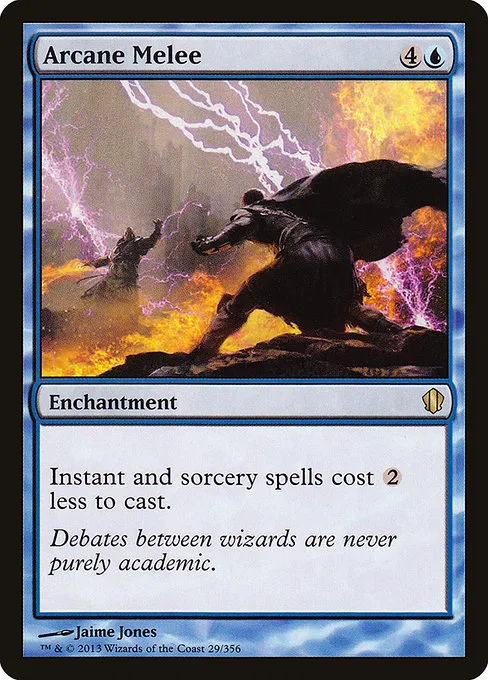 Arcane Melee · Commander 2013 29/356