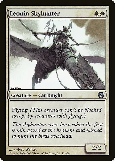 Leonin Skyhunter · Ninth Edition 25★/710