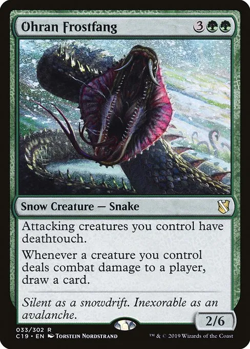 Ohran Frostfang · Commander 2019 33/302