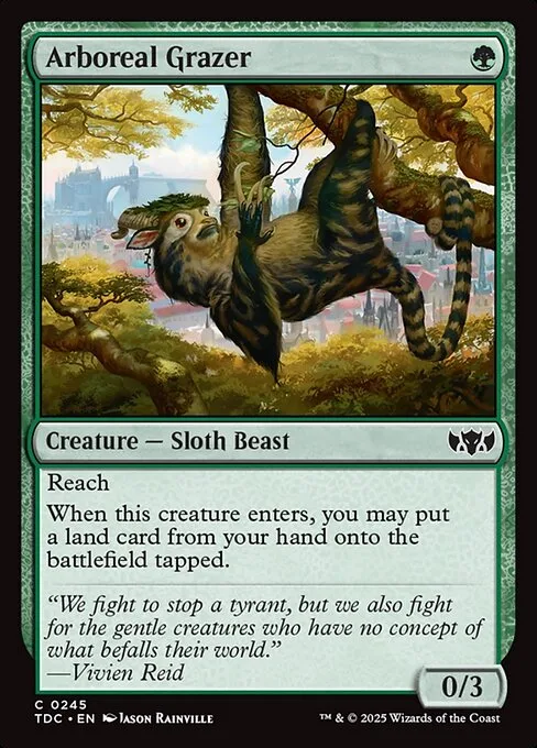 Arboreal Grazer · Tarkir: Dragonstorm Commander 245/413
