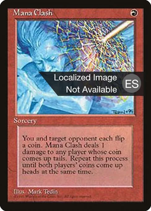 Mana Clash · Fourth Edition Foreign Black Border 210/378