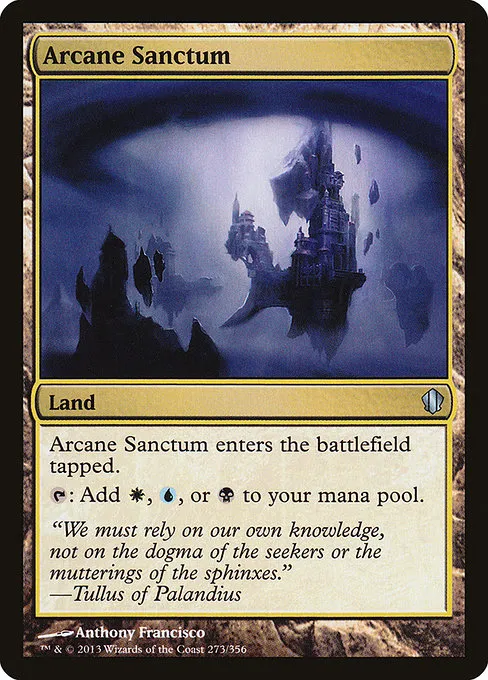 Arcane Sanctum · Commander 2013 273/356