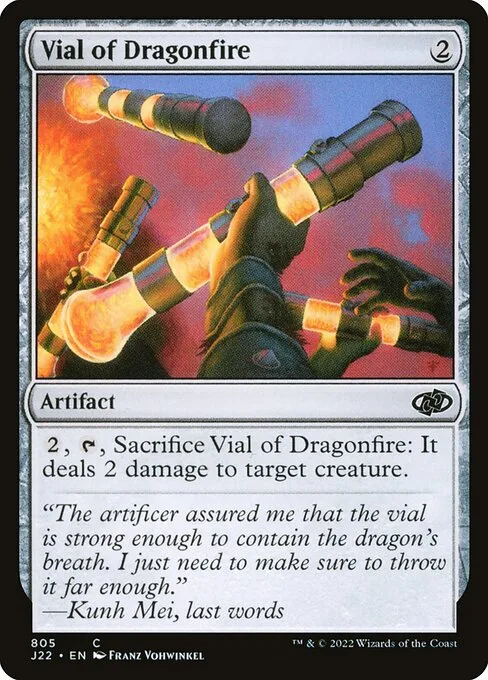 Vial of Dragonfire · Jumpstart 2022 805/835
