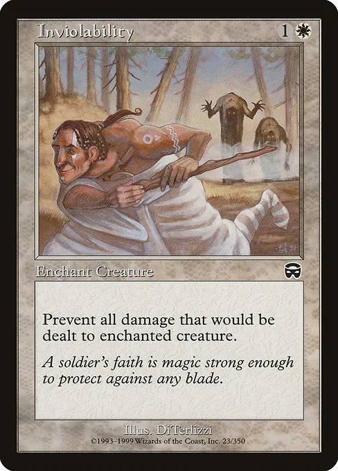 Inviolability · Mercadian Masques 23/350