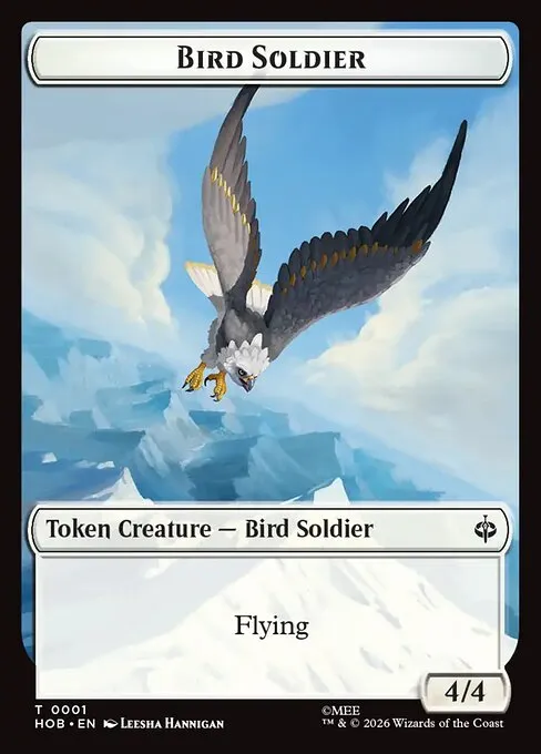 Bird Soldier · The Hobbit Tokens 1/2
