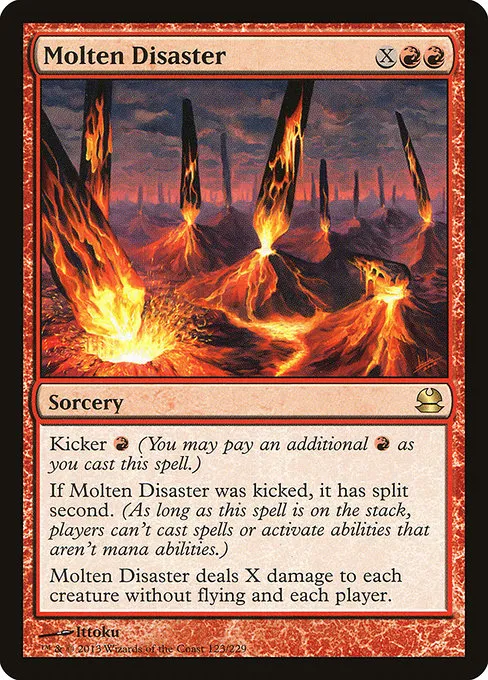 Molten Disaster · Modern Masters 123/229