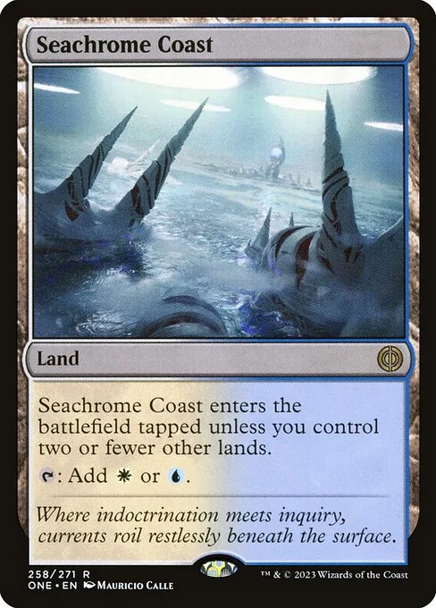 Seachrome Coast · Phyrexia: All Will Be One 258/479
