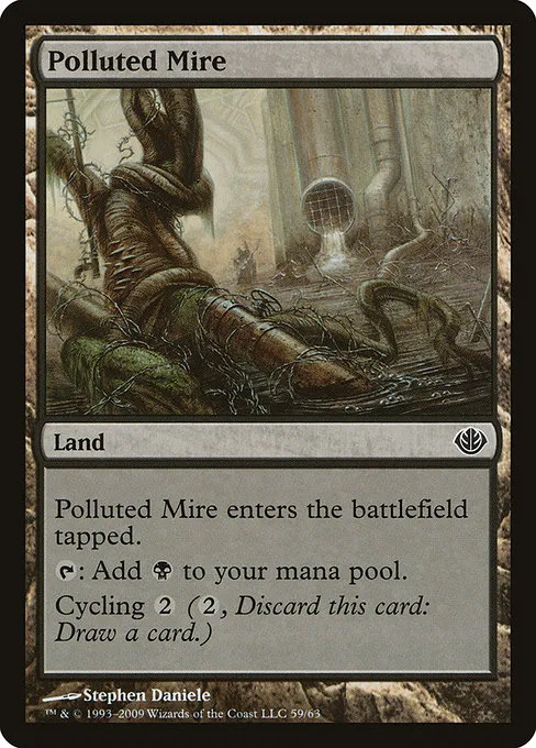 Polluted Mire · Duel Decks: Garruk vs. Liliana 59/63