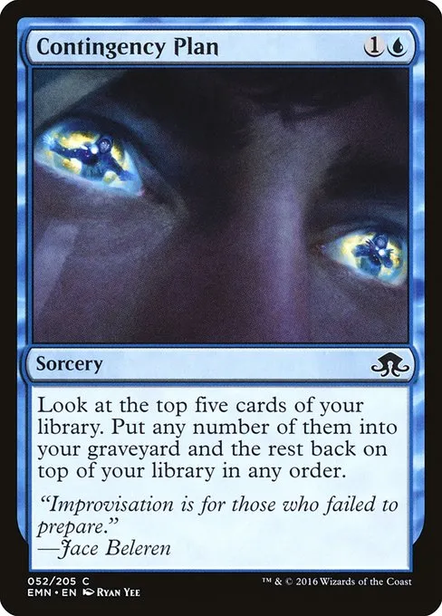 Contingency Plan · Eldritch Moon 52/208
