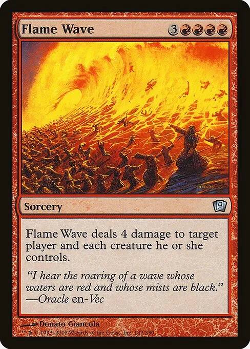 Flame Wave · Ninth Edition 182★/710